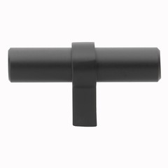 GlideRite 2-1/4″ Steel Euro Cabinet T-Knob Matte Black – 4002-T-MB-1