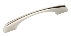 (2) Hickory Hardware P3370-14 Greenwich Bright Nickel 3″ C to C Cabinet Pulls