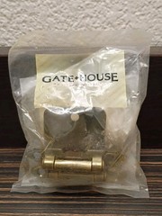 8 Pairs Gatehouse Antique Brass 228950 Self-Closing Cabinet Hinges 3/8″ Inset