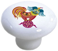 Oriental Heaven Dog Ceramic Cabinet Drawer Pull Knob