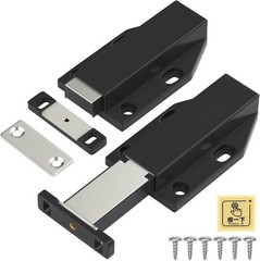 Touch Latch Heavy Duty Push Open Cabinet Hardware Magnetic Push Spring Latch …