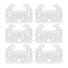 6 Pcs Drawer Replacement Mount Glides Bottom Furniture Parts