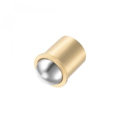 11mm Ball Dia Brass Electroplating Door Cabinet Ball Catch Latch Closures 5pcs