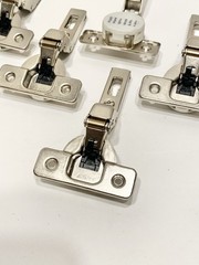 (8 pcs) Salice C7P6PG9 Silentia Hinge steel, nickel-plated 110 degree
