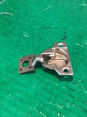 Single (1) Grass 860 Nickel Face Frame Hinge w/ 860-046 mount plate Self Closing