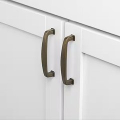 *20* GlideRite 3-3/4 in. Center-to-Center Satin Pewter Deco Cabinet Pulls