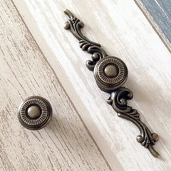 Rustic Dresser Drawer Knobs Pulls Antique Bronze Cabinet Pull Knob