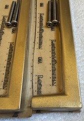 Rocky Mountain Hardware 24″ appliance pull White Bronze Brushed