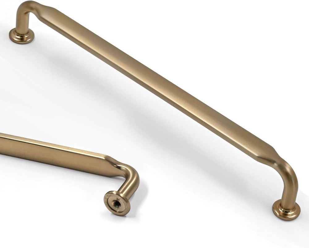 Champagne Bronze & Brushed Gold Drawer Handle Cabinet Pulls