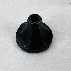 Lot of 5 Manzoni Mystic 1-3/16″ Parisian Cabinet Knobs Vintage Black Iron