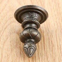 Stylish Tower Shape Jewelry Box Drawer Pull Handle Wardrobe Cabinet Knob 39*27mm