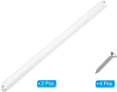 9 Inch Drawer Slides, 2 Pcs Plastic Guide Rails Side Mounted Rails with Mount…