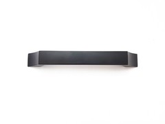 Black Modern Cabinet Pulls 128mm Curved Square Bar Kitchen Bath Drawer Pulls