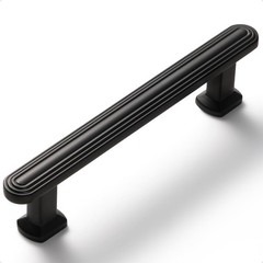 SORWDUREM 5 Pack 3.78 Inch96mm Black Cabinet Pulls Drawer Pulls Kitchen Hardw…
