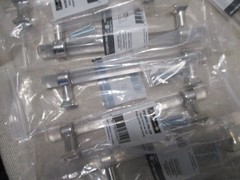 10-Pack Liberty 5-1/16 in Acrylic Polished Nickel & Clear Cabinet Drawer Pull