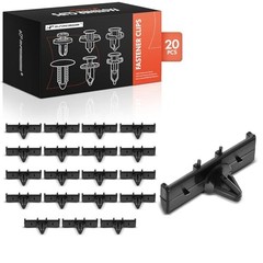 Nylon Rocker Panel Moulding Retainer Clips Bulk Push Pin Fasteners Plastic 20