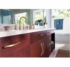 Amerock Cyprus BP9362BBZ Golden Champagne 5-1/16″ Center-Center Bar Cabinet Pull