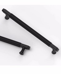 Asidrama 10 Pack 9 Inch(228mm) Matte Black Kitchen Cabinet Handles Cabinet Pulls