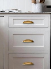 2-Pack 5in 128mm Antique Brass Cabinet Cup Pulls Kitchen Drawer Hardware
