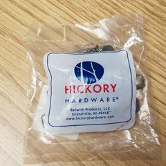 Hickory Hardware Traditional Self Closing Full Inset Cabinet Door Hinge 2-Pack