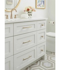 Amerock Cyprus BP9362BBZ Golden Champagne 5-1/16″ Center-Center Bar Cabinet Pull