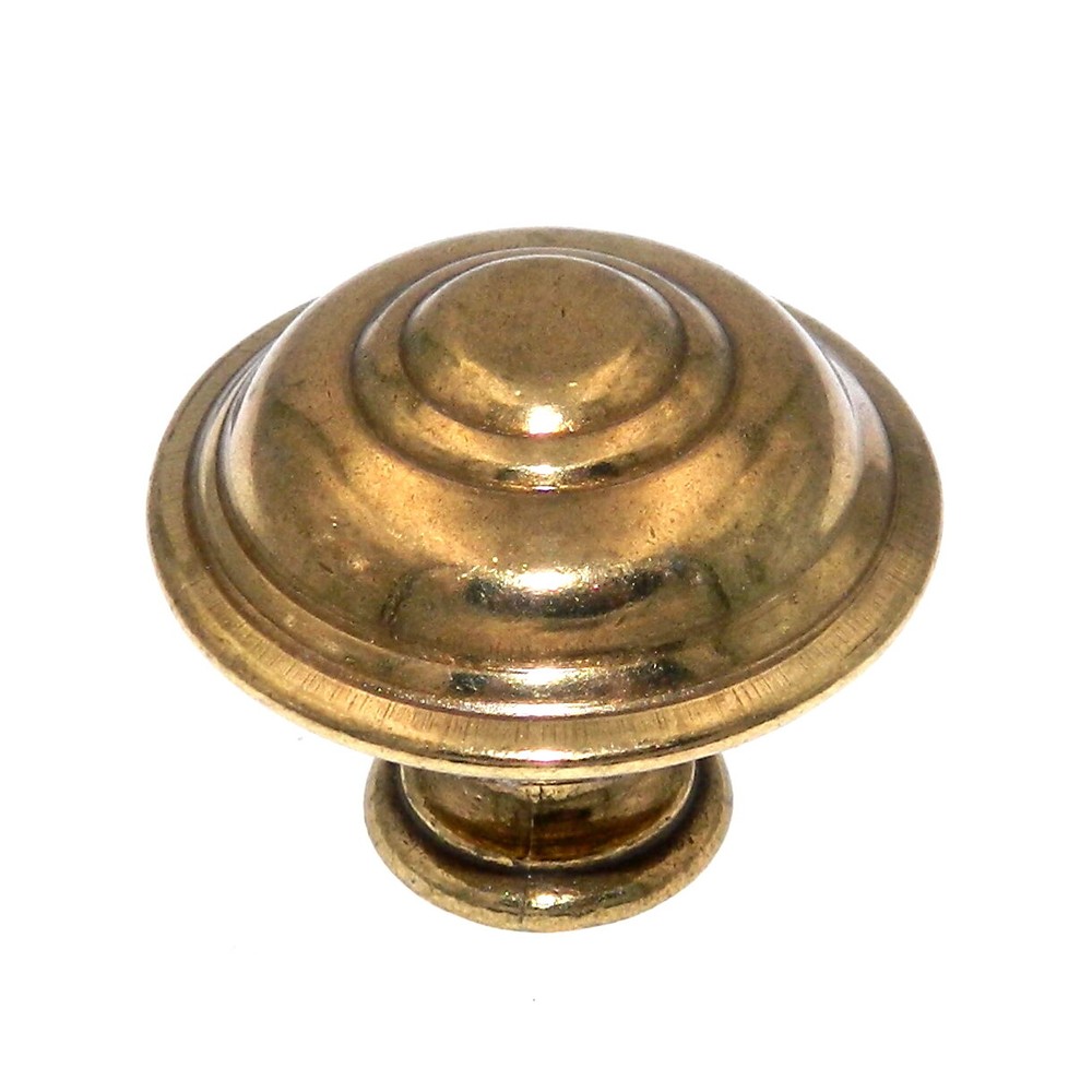 Belwith Manor House Lancaster Hand Polished Brass 1 1/4″ Cabinet Knob P8103-LP