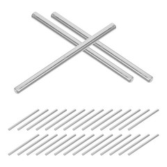50Pcs Stainless Steel Shelf Support Pegs Durable Cabinet Shelf Pins Silver