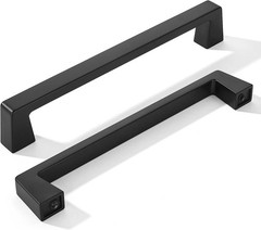 Khtumeware 20 Pack 6-1/4 Inch Hole Center Kitchen Cabinet Handles Matte Black