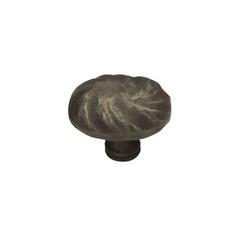 1-1/2″ Rustique Oval Knob Distressed Oil Rubbed Bronze. PN1330-OB-C 56/54