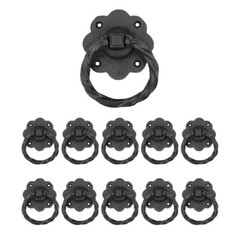 Ring Pull Cabinet or Drawer or Door Wrought Iron Black 5” | Renovator’s Supply