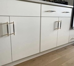 20 Pack 7 1/2 Inch 192 mm Gold & Grey Cabinet Handles Cabinet Pulls Aluminum