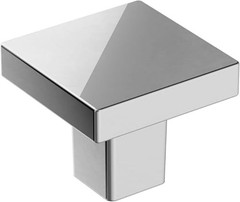 | Cabinet Knob | | 1-3/16 inch (30 mm) Length | Polished Chrome Single