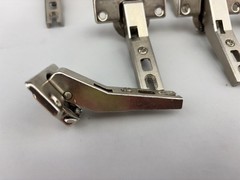 Hettich 10 X 45 Degree Nickel Overlay Cabinet Hinge Euro Style Germany