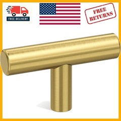 Elegant Gold Cabinet Knobs – 10 Pack Brushed Brass Drawer Handles for Home Decor