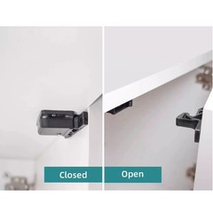 8 Pack Cabinet Door RV Drawer Latches, 8 Pull Force Latch Holder for Home office