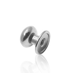 Jiozermi 24 Packs Mini Drawer Pulls, 0.39 Inch Diameter Round Knobs, Tiny Dre…