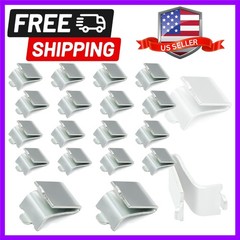 14 Packs Silver Shelf Supports Clip, Adjustable Steel Pilaster Heavy Duty She…