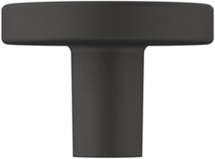 Amerock BP36904 Versa 1-3/8 Inch Mushroom Cabinet Knob – Black