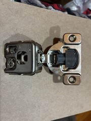 1 1/4” Adjustable Soft Close Concealed Cabinet Hinges, Pack of 4