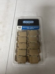 🔒 Amerock Magnetic Cabinet Catch Tan 2″ (51mm) Door Latch 10 Pack Hardware