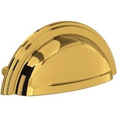 Shell Drawer Pull Handle Unlacquered Brass Model Number