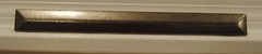 12″ CC Door Drawer Appliance Cabinet Pull Industrial Farm Iron Pewter Rustic