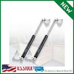 15 inch Gas Struts 22.5lb/100N Gas Prop Spring Shock with L Mounts for Light Dut