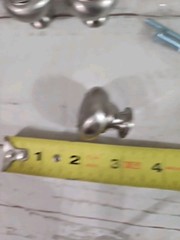 Lotof 24 Amerock 1.25 In Satan Nickel Round Knob