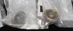 4 Amerock #BP746-BB Antique Brass Cabinet Knobs / Drawer Pulls – new old stock