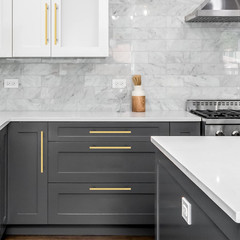 30 Pack Gold Cabinet Handles 10 Inch Brushed Brass Square Cabinet Pulls Gold Har