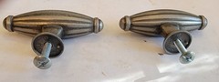 Lot of 8 AMEROCK Cabinet Knob Blythe Weathered Nickel Knob Handle 2 5/8 in