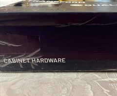 Ravine 18 Pack 6 1/4” Kitchen Square Cabinet Handles Black