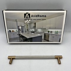 Asidrama 10 Pack 7.5 Inch(192mm) Cabinet Dresser Pulls Polished Knurled Bronze