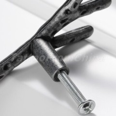 Twig Knobs Tree Branch Creative Pulls Cabinet Cupboard Drawer Handles Vintage